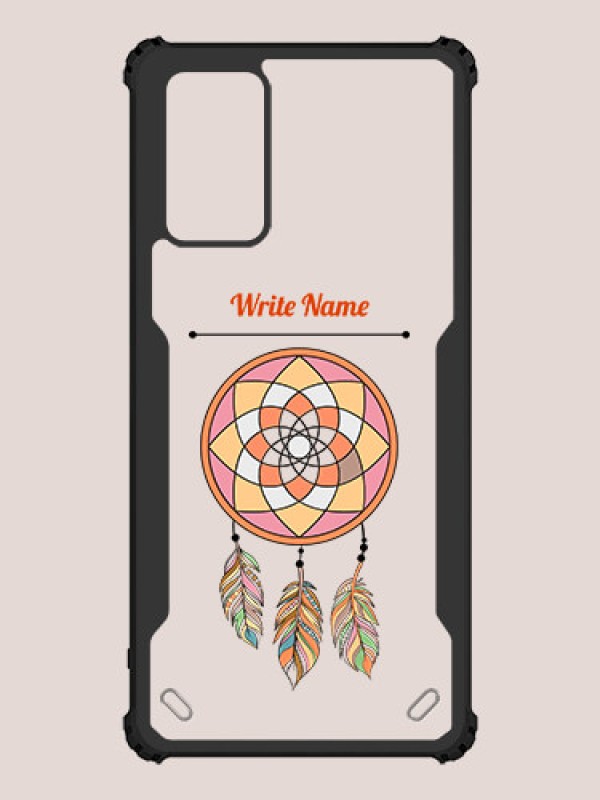 Custom Galaxy Note 20 Custom Hybrid Mobile Phone Case With Dream Catcher Design