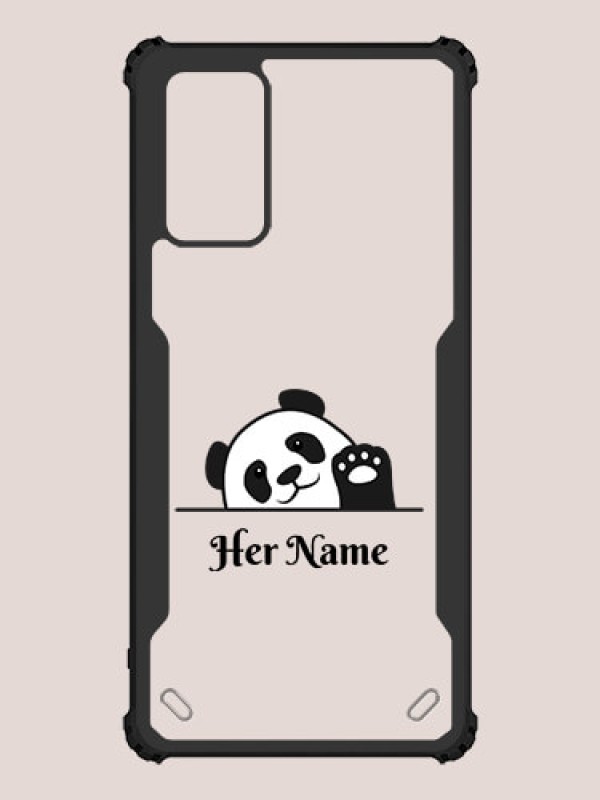 Custom Galaxy Note 20 Custom Hybrid Mobile Phone Case With Cute Baby Panda Design