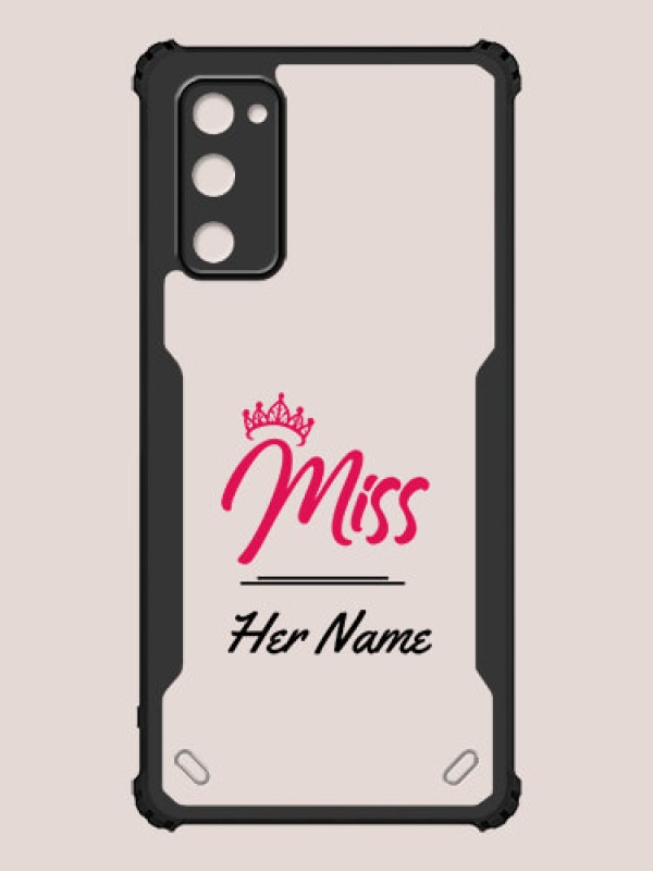 Custom Samsung Galaxy S20 FE 5G Custom Hybrid Mobile Phone Case With Ms Queen Design