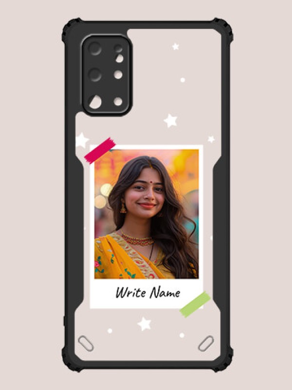 Custom Galaxy S20 Plus Custom Hybrid Mobile Phone Case With Polaroid Picture Style Design