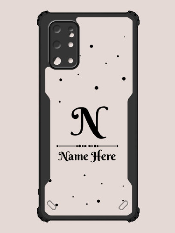 Custom Galaxy S20 Plus Custom Hybrid Mobile Phone Case With Polka Dot Themed Design