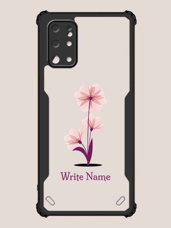 Custom Galaxy S20 Plus Custom Hybrid Mobile Phone Case With Flower Design