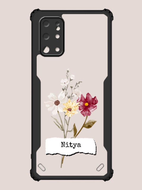 Custom Galaxy S20 Plus Custom Hybrid Mobile Phone Case With Beautiful Flowers Design