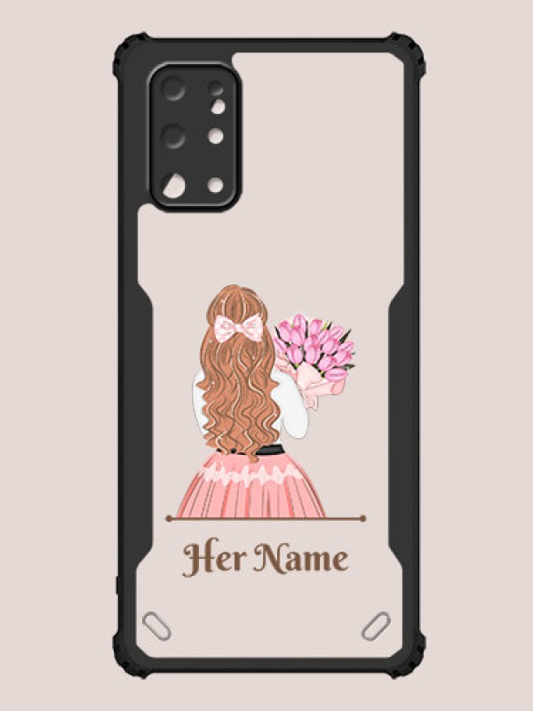 Custom Galaxy S20 Plus Custom Hybrid Mobile Phone Case With Beautiful Woman Design