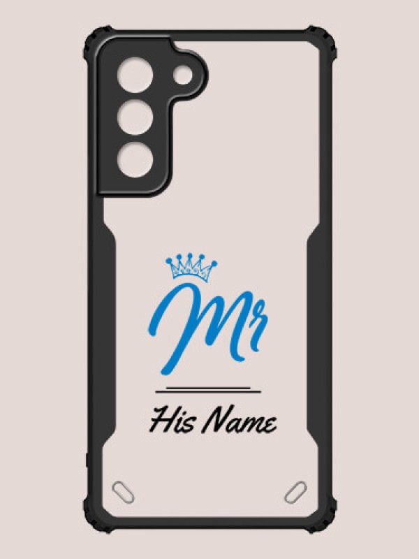 Custom Galaxy S21 FE 5G Custom Hybrid Mobile Phone Case With Mr King Design