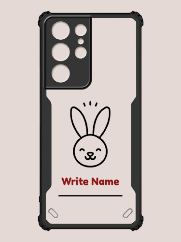 Custom Galaxy S21 Ultra Custom Hybrid Mobile Phone Case With Cute Mouse Design