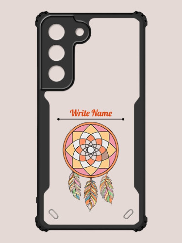 Custom Galaxy S22 5G Custom Hybrid Mobile Phone Case With Dream Catcher Design