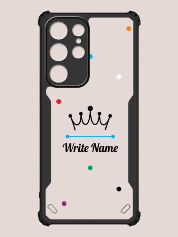 Custom Galaxy S22 Ultra 5G Custom Hybrid Mobile Phone Case With The King Design