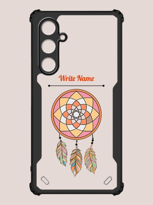 Custom Galaxy S23 FE 5G Custom Hybrid Mobile Phone Case With Dream Catcher Design