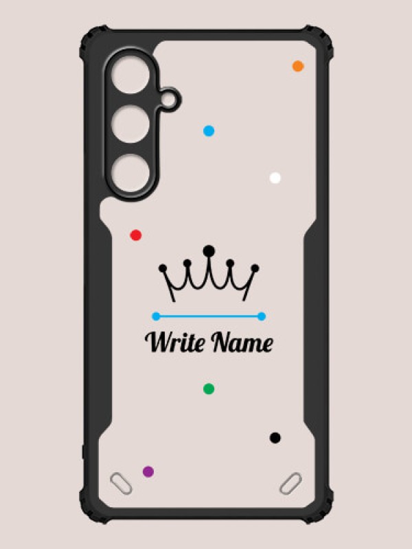 Custom Galaxy S23 FE 5G Custom Hybrid Mobile Phone Case With The King Design