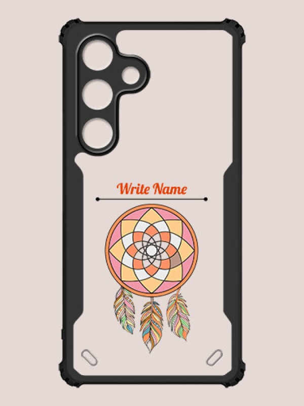 Custom Galaxy S24 5G Custom Hybrid Mobile Phone Case With Dream Catcher Design