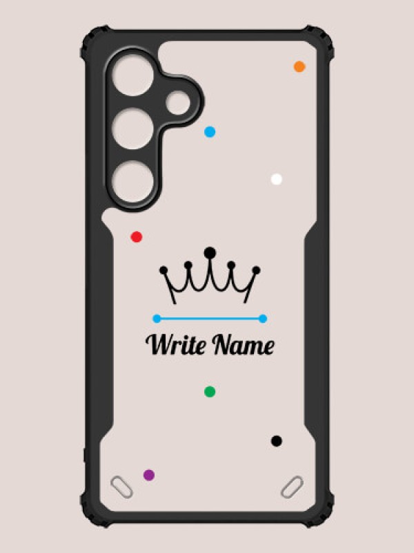 Custom Galaxy S24 5G Custom Hybrid Mobile Phone Case With The King Design