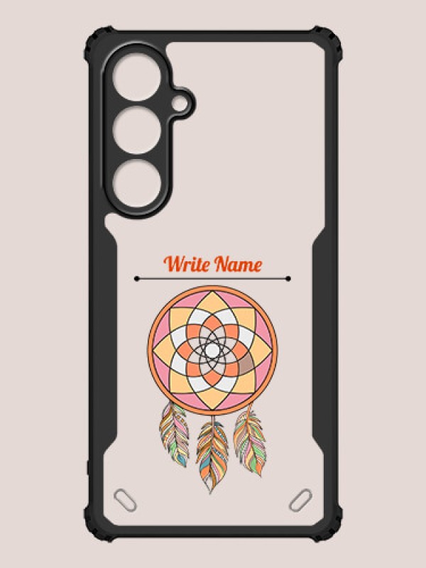 Custom Galaxy S24 FE 5G Custom Hybrid Mobile Phone Case With Dream Catcher Design