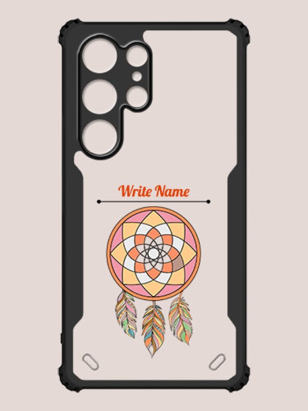 Custom Galaxy S24 Ultra 5G Custom Hybrid Mobile Phone Case With Dream Catcher Design