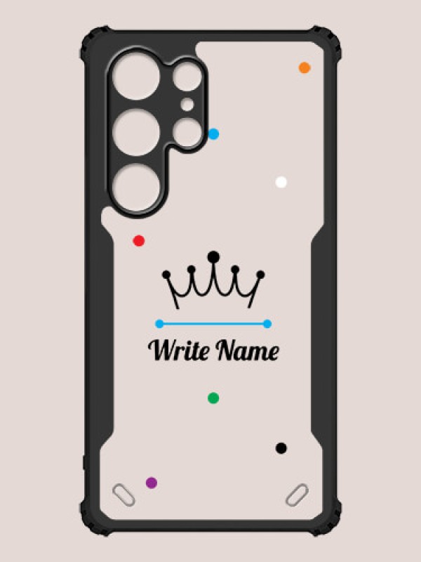 Custom Galaxy S24 Ultra 5G Custom Hybrid Mobile Phone Case With The King Design