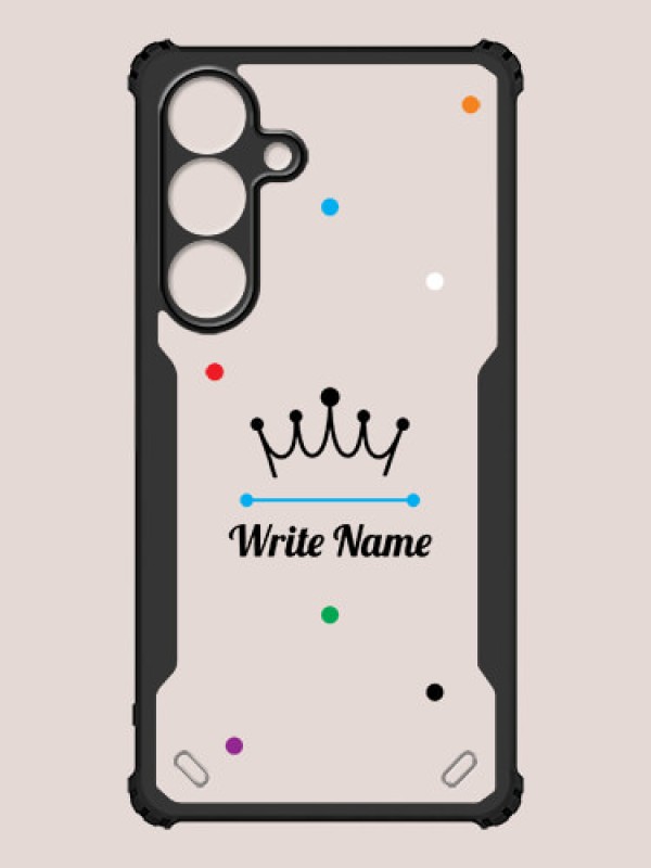 Custom Galaxy S25 5G Custom Hybrid Mobile Phone Case With The King Design
