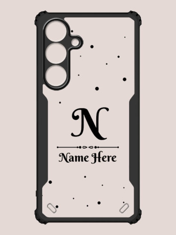 Custom Galaxy S25 5G Custom Hybrid Mobile Phone Case With Polka Dot Themed Design