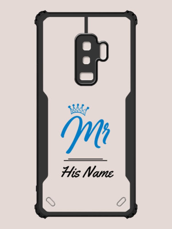 Custom Galaxy S9 Plus Custom Hybrid Mobile Phone Case With Mr King Design