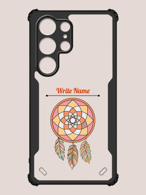 Custom Galaxy S25 Ultra 5G Custom Hybrid Mobile Phone Case With Dream Catcher Design