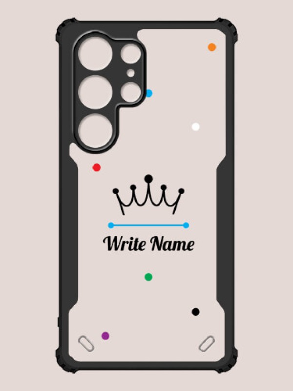 Custom Galaxy S25 Ultra 5G Custom Hybrid Mobile Phone Case With The King Design