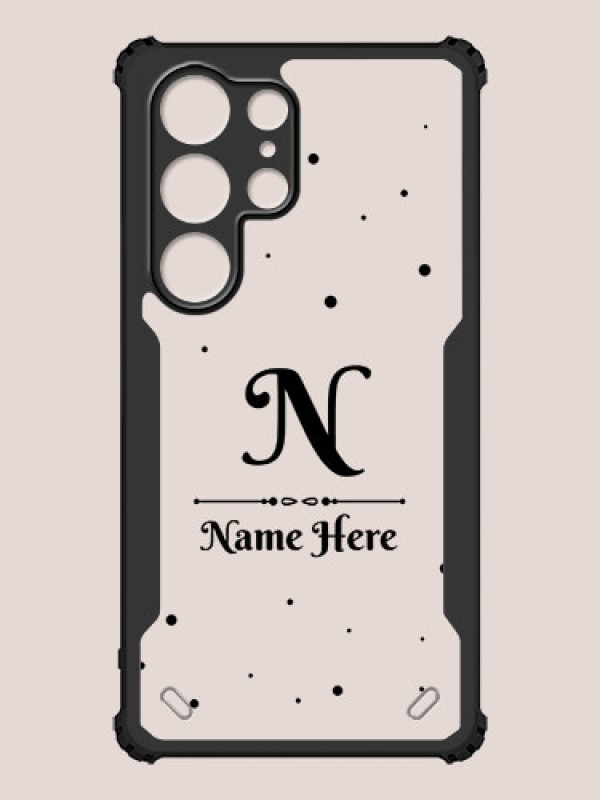 Custom Galaxy S25 Ultra 5G Custom Hybrid Mobile Phone Case With Polka Dot Themed Design