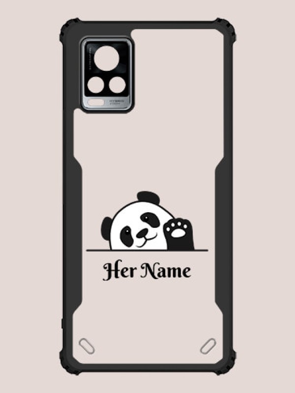 Custom Vivo V20 Pro Custom Hybrid Mobile Phone Case With Cute Baby Panda Design