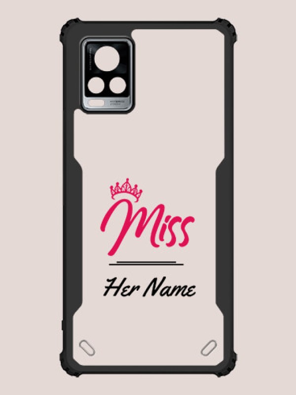 Custom Vivo V20 Pro Custom Hybrid Mobile Phone Case With Ms Queen Design