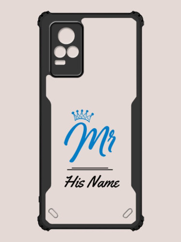 Custom Vivo V21e Custom Hybrid Mobile Phone Case With Mr King Design