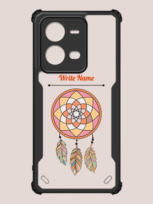 Custom Vivo V25e 5G Custom Hybrid Mobile Phone Case With Dream Catcher Design