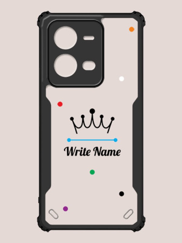 Custom Vivo V25e 5G Custom Hybrid Mobile Phone Case With The King Design