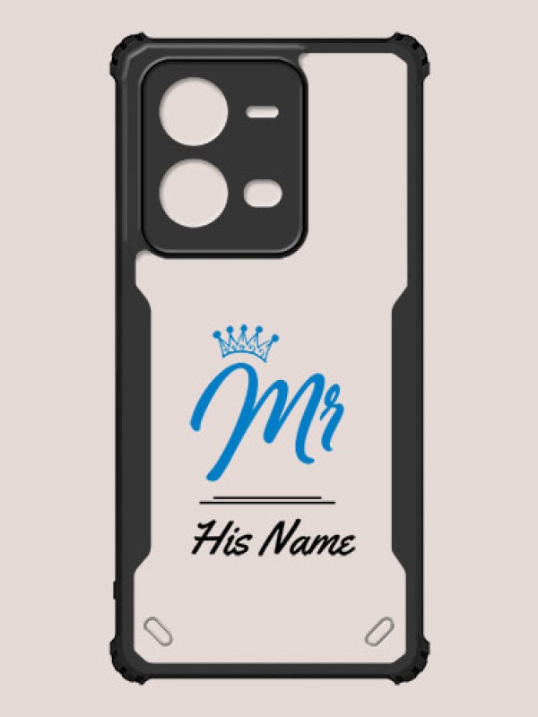 Custom Vivo V25e 5G Custom Hybrid Mobile Phone Case With Mr King Design