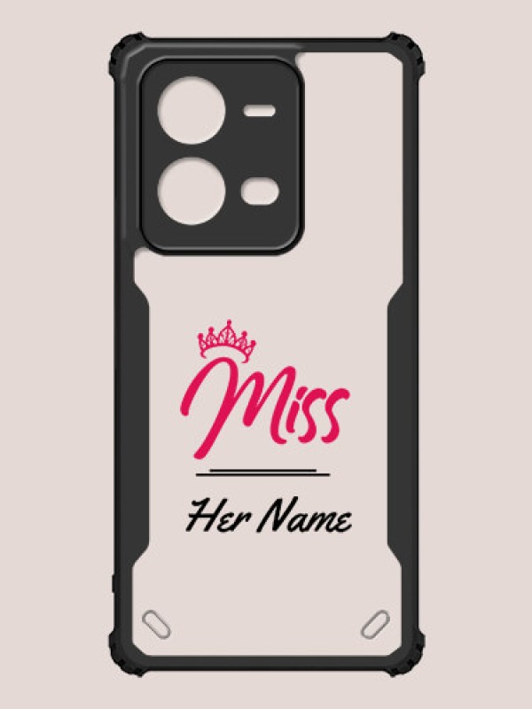 Custom Vivo V25e 5G Custom Hybrid Mobile Phone Case With Ms Queen Design