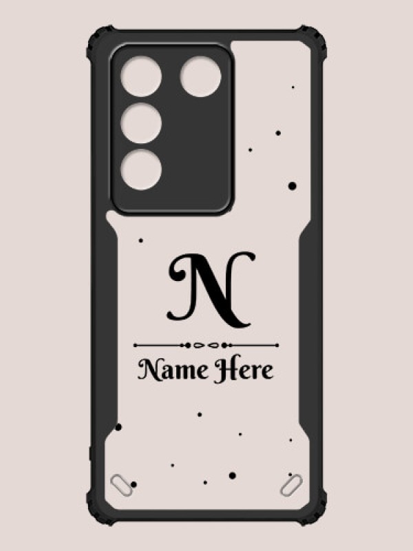 Custom Vivo V27 Custom Hybrid Mobile Phone Case With Polka Dot Themed Design