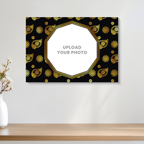 Explore Golden Paisley Heritage Gold Foil Acrylic Frame