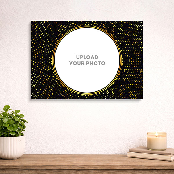 Explore Stellar Glimmer Gold Foil Acrylic Frame