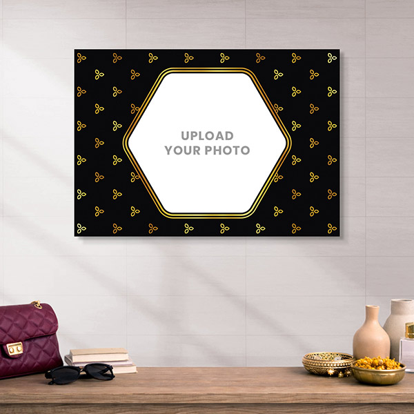 Explore Majestic Fleur Gold Foil Acrylic Frame