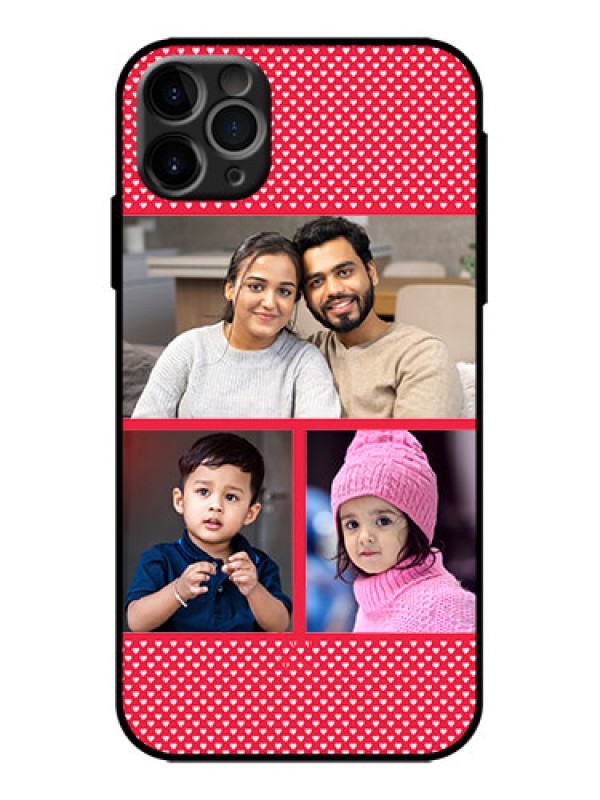 Custom iPhone 11 Pro Max Custom Metal Phone Case - Bulk Photo Upload Design