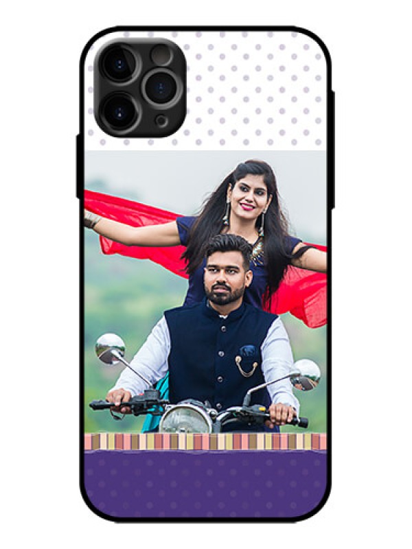 Custom iPhone 11 Pro Max Custom Metal Phone Case - Cute Family Design