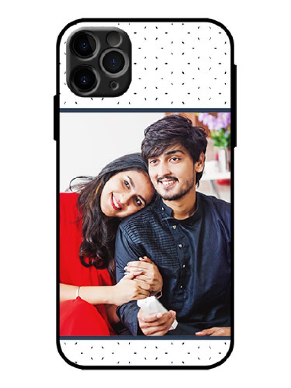 Custom iPhone 11 Pro Max Custom Metal Phone Case - Premium Dot Design