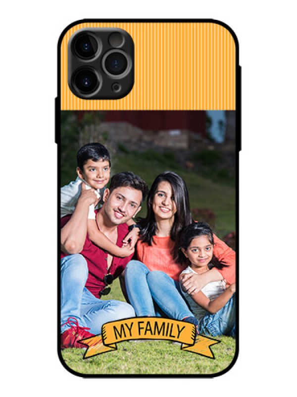 Custom iPhone 11 Pro Max Custom Metal Phone Case - My Family Design