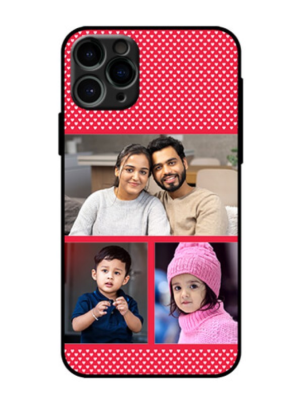 Custom iPhone 11 Pro Custom Metal Phone Case - Bulk Photo Upload Design