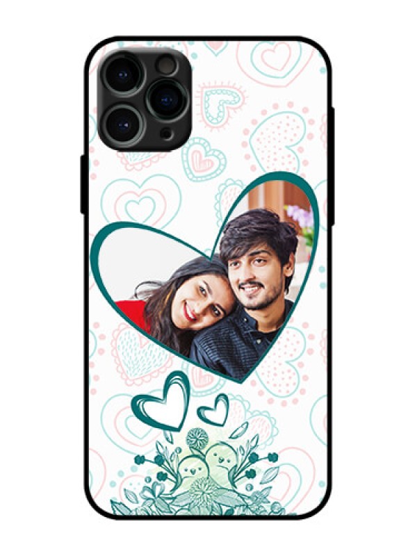 Custom iPhone 11 Pro Custom Metal Phone Case - Premium Couple Design