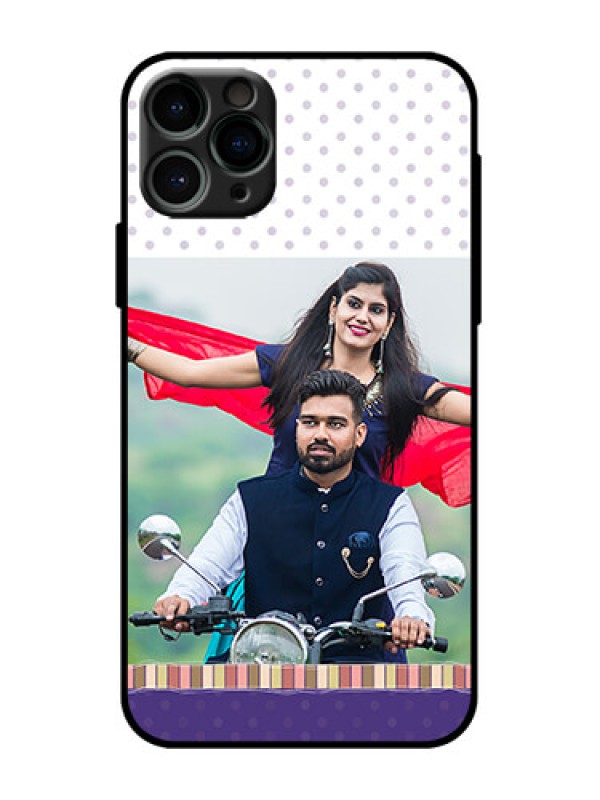 Custom iPhone 11 Pro Custom Metal Phone Case - Cute Family Design