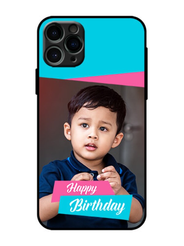 Custom iPhone 11 Pro Custom Metal Phone Case - Image Holder With 2 Color Design