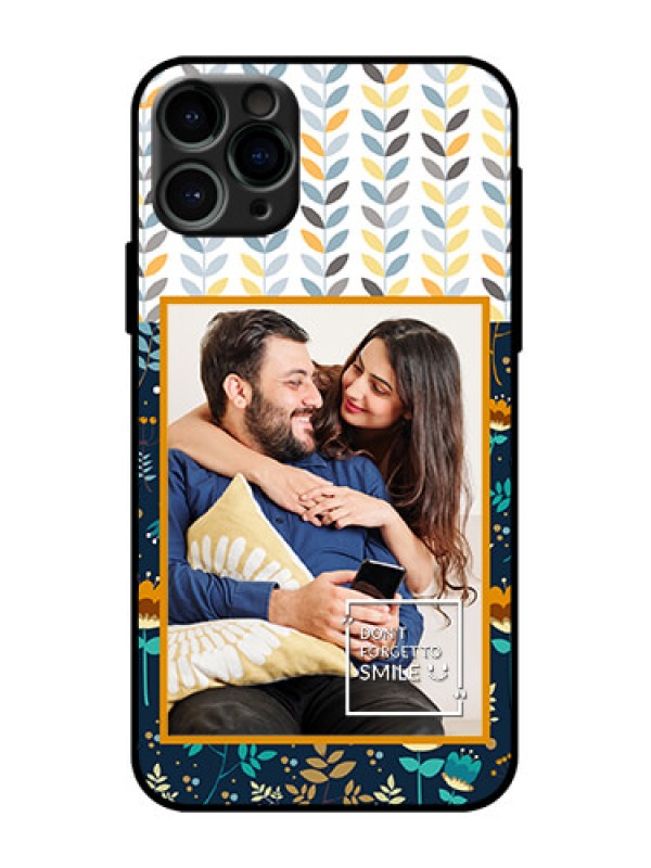 Custom iPhone 11 Pro Custom Metal Phone Case - Pattern Design