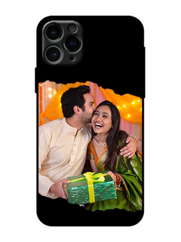 Custom iPhone 11 Pro Custom Metal Phone Case - Tear - Off Design