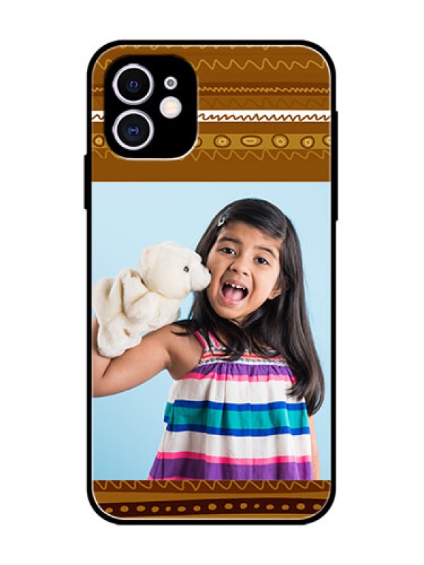 Custom iPhone 11 Custom Metal Phone Case - Friends Picture Upload Design