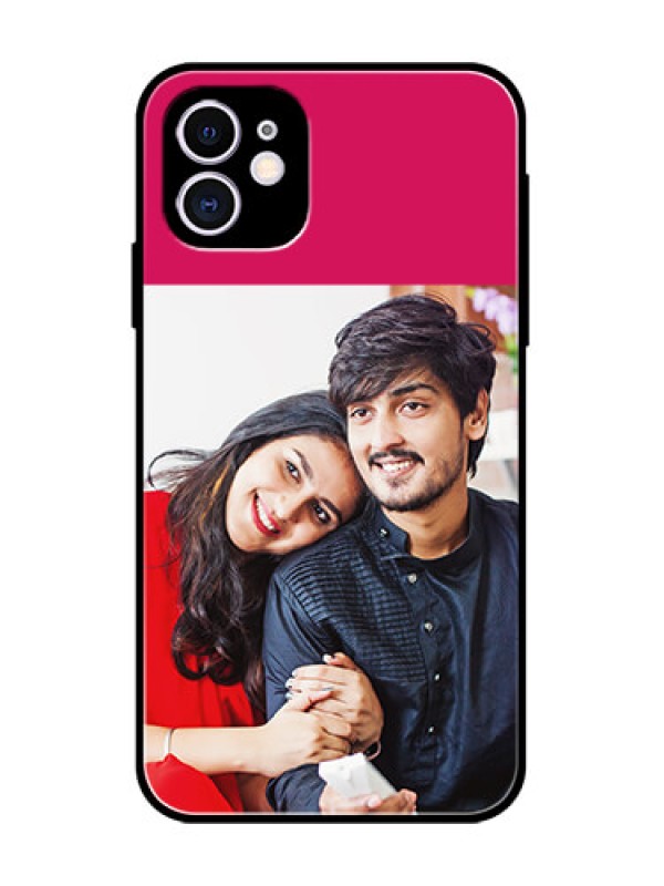 Custom iPhone 11 Custom Metal Phone Case - Anniversary Cover Design