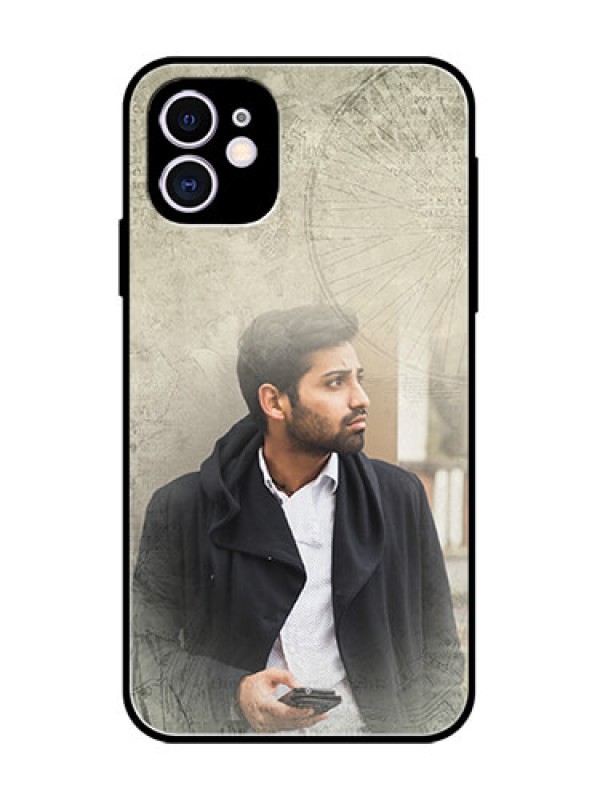 Custom iPhone 11 Custom Metal Phone Case - With Vintage Design