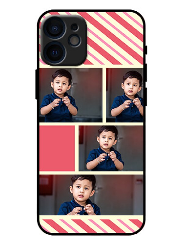 Custom iPhone 12 Mini Custom Metal Phone Case - Picture Upload Mobile Case Design